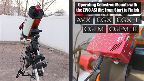 Recommended AVX Mount Settings With ZWO ASIAIR.